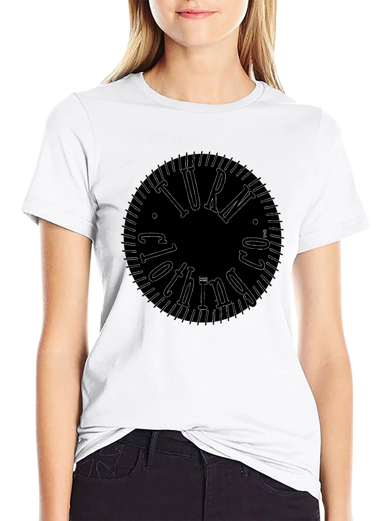 Turn Clothing Back In Time Graphic Tee