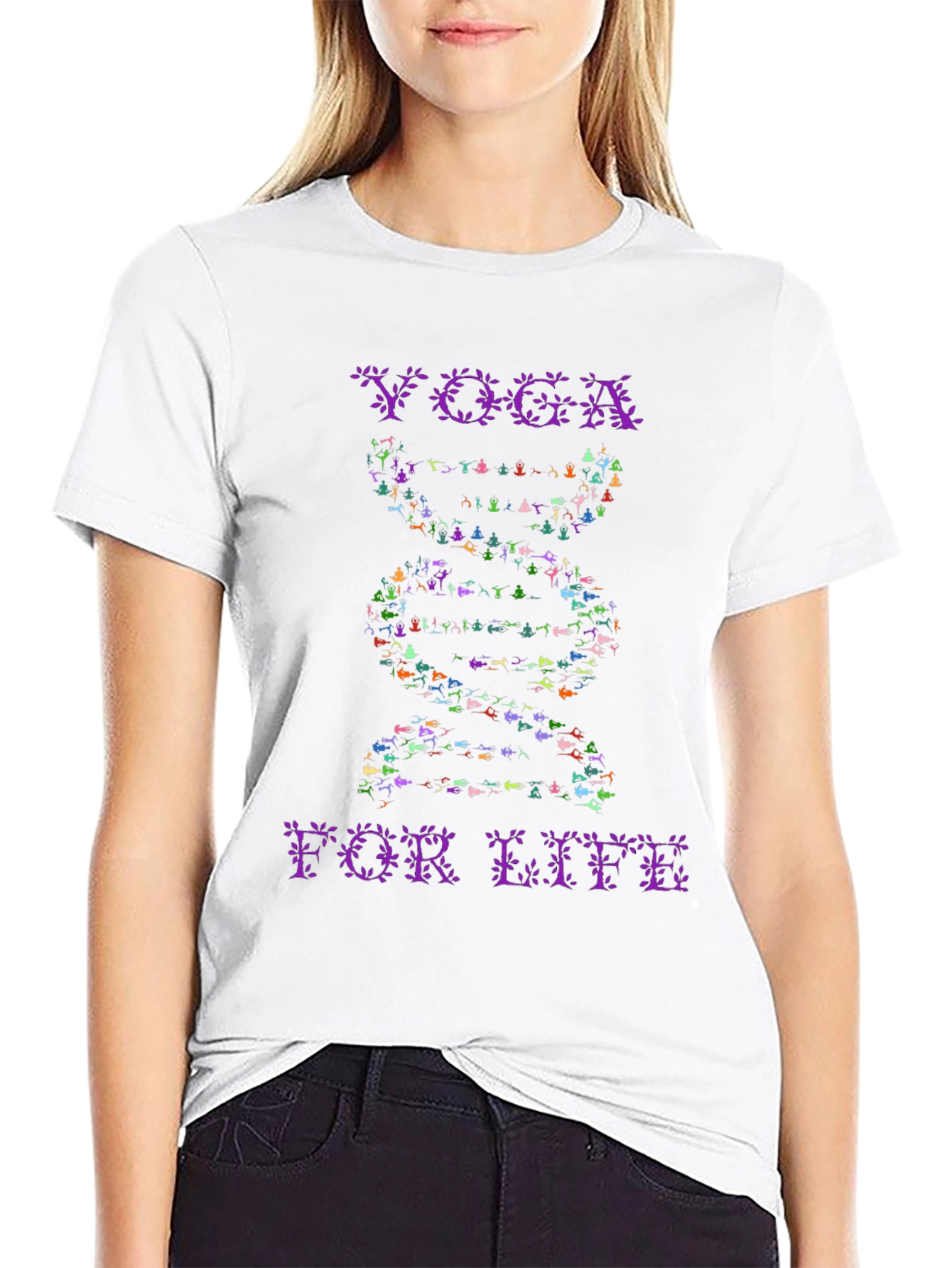 Yoga For Life DNA Graphic Tee