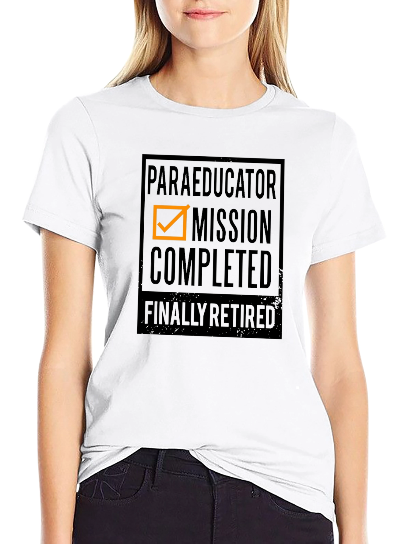 Paraeducator Mission Completed Retirement T-Shirt