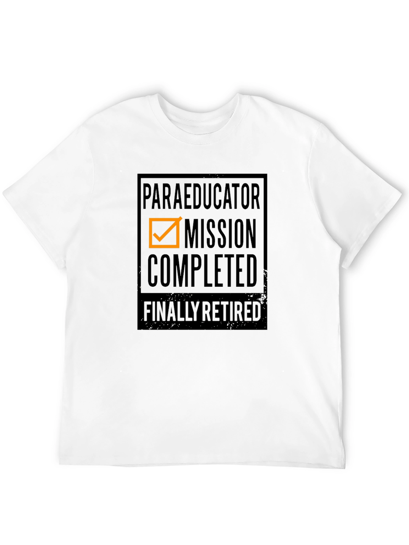 Paraeducator Mission Completed Retirement T-Shirt
