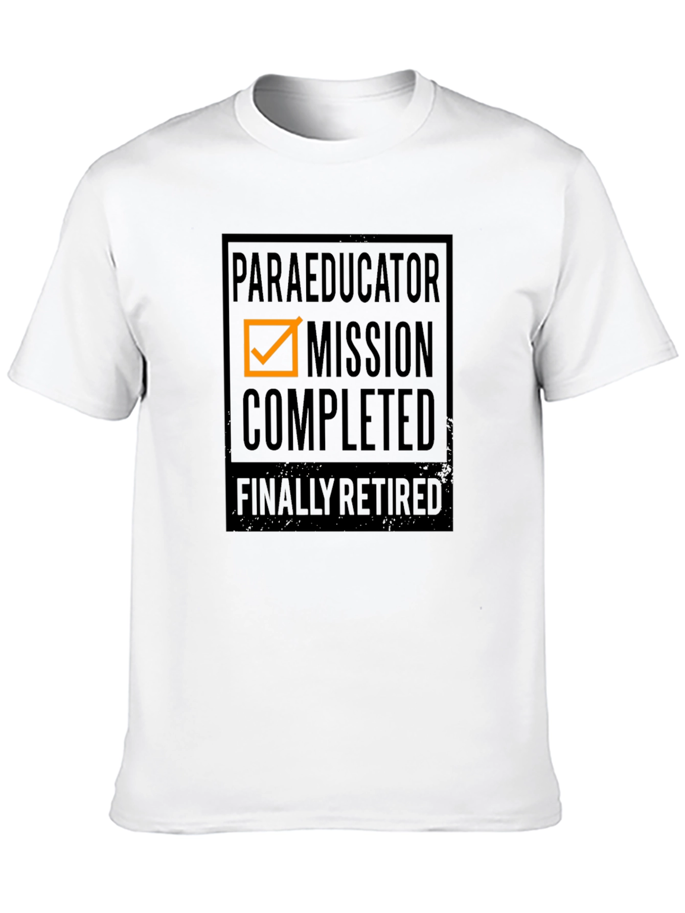 Paraeducator Mission Completed Retirement T-Shirt