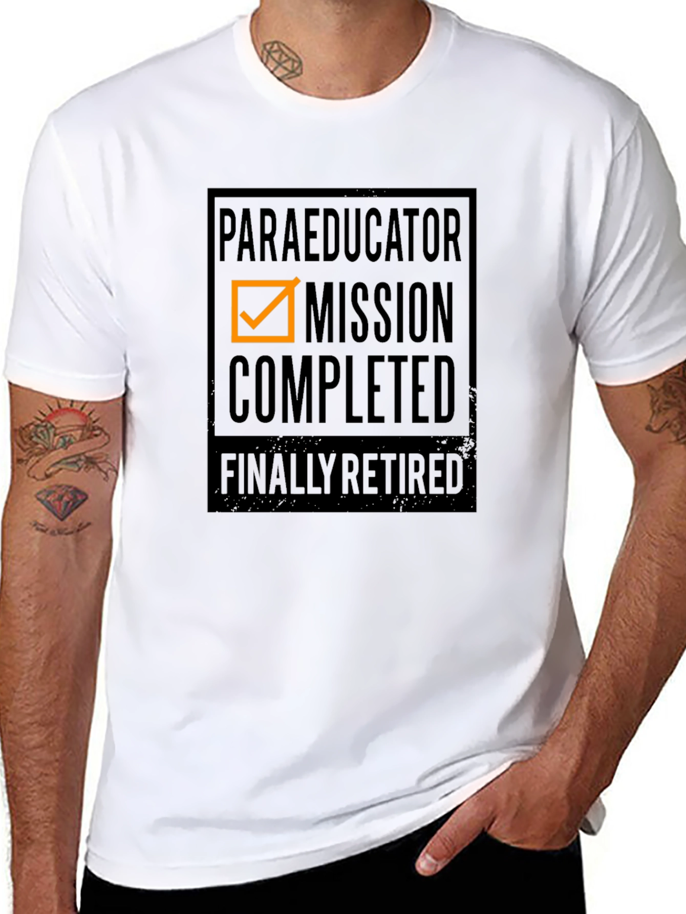 Paraeducator Mission Completed Retirement T-Shirt