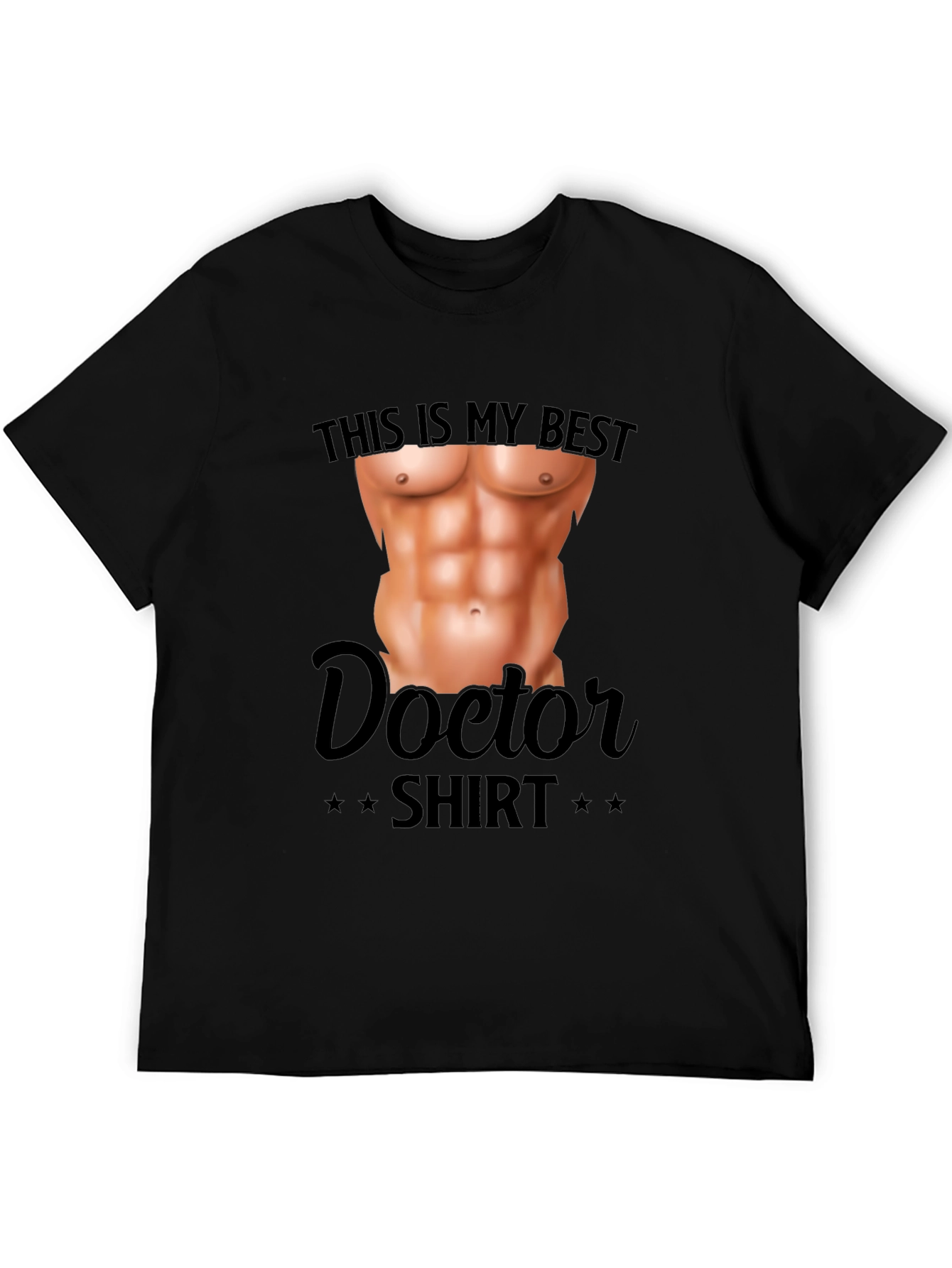 Funny Doctor Shirt - Fake Abs T-Shirt