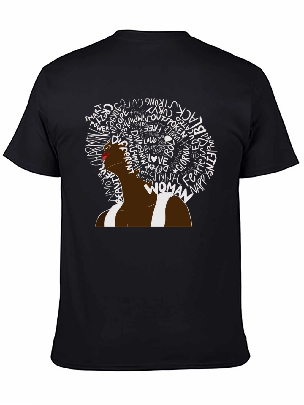 Empowered Woman Black Tee
