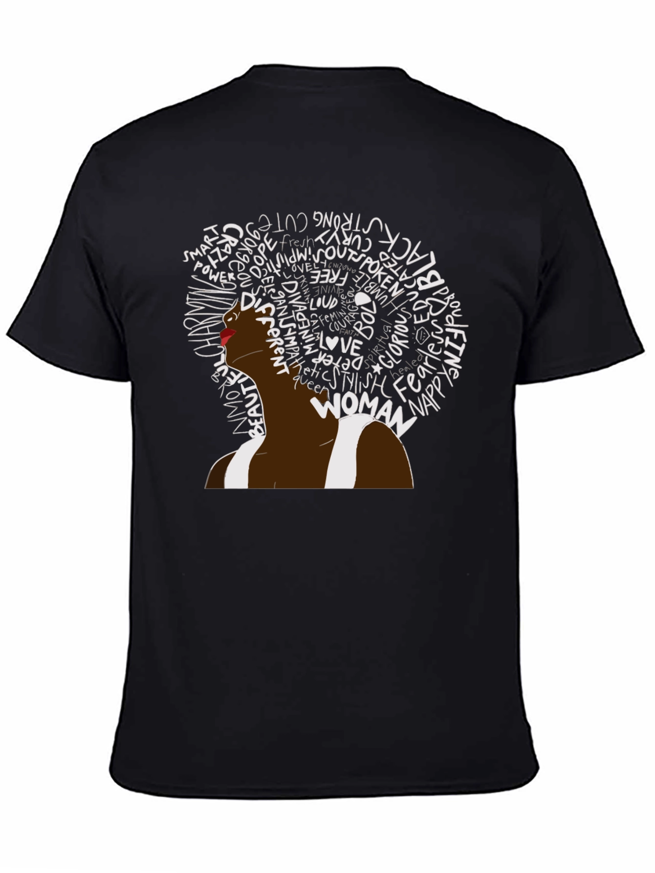 Empowered Woman Black Tee
