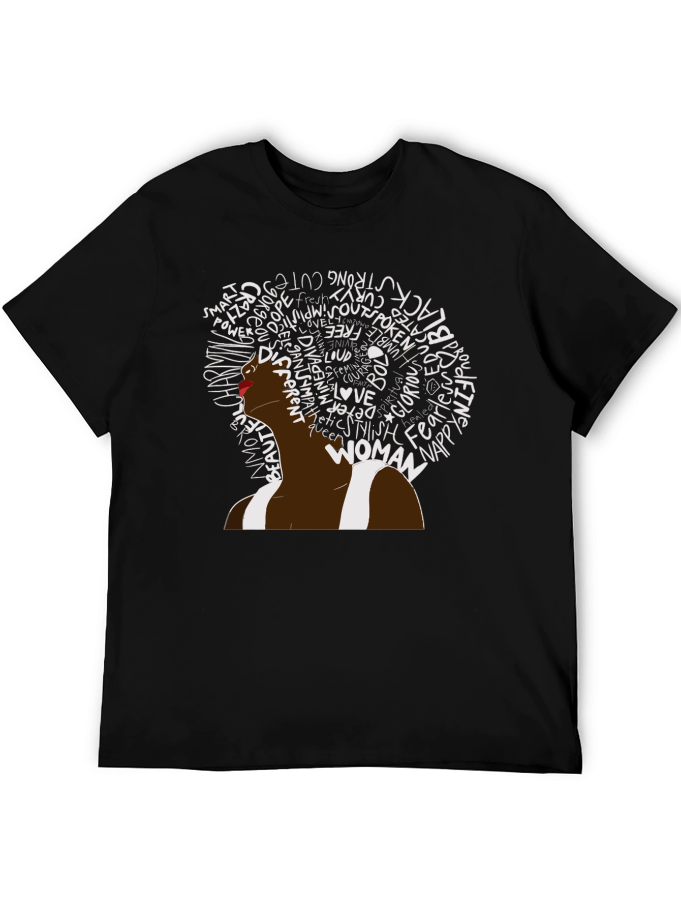 Empowered Woman Black Tee