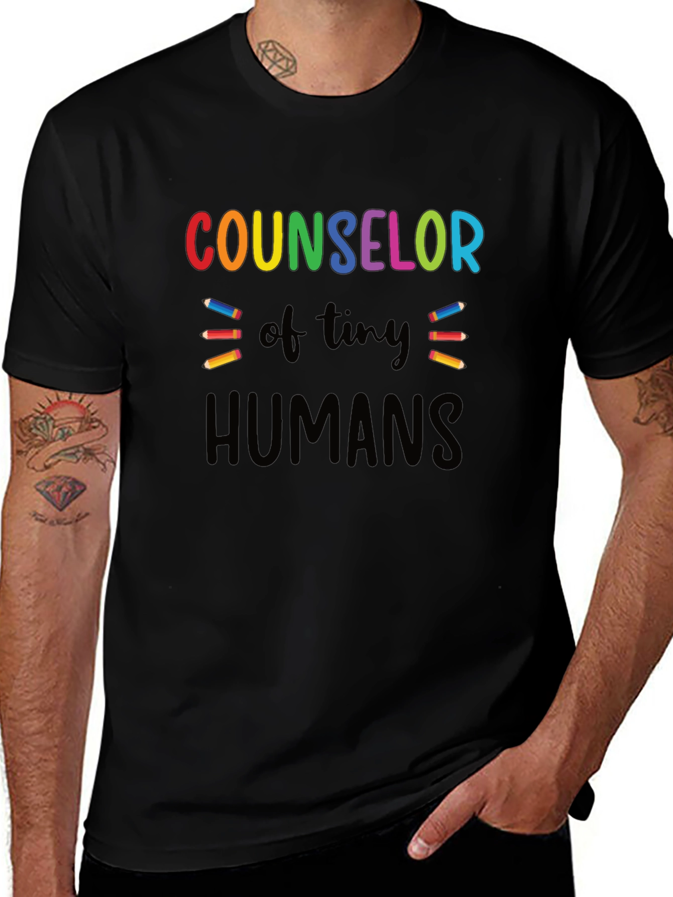 Counselor of Tiny Humans Graphic Tee