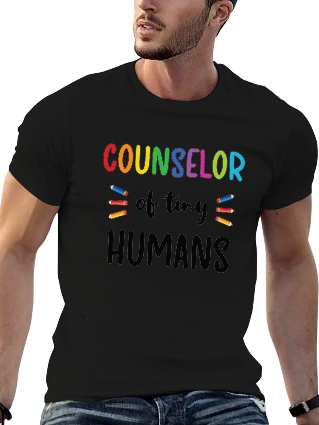 Counselor of Tiny Humans Graphic Tee