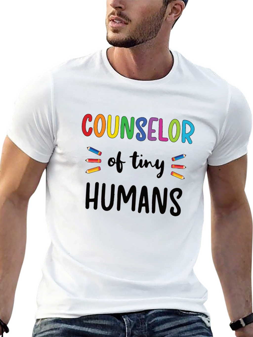 Counselor of Tiny Humans Graphic Tee