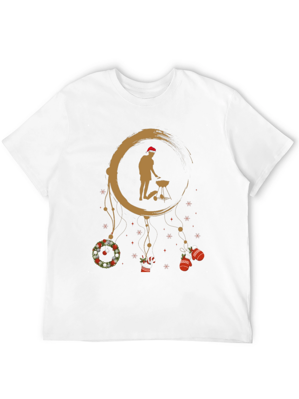Holiday BBQ T-Shirt - Grill Master Dreamcatcher