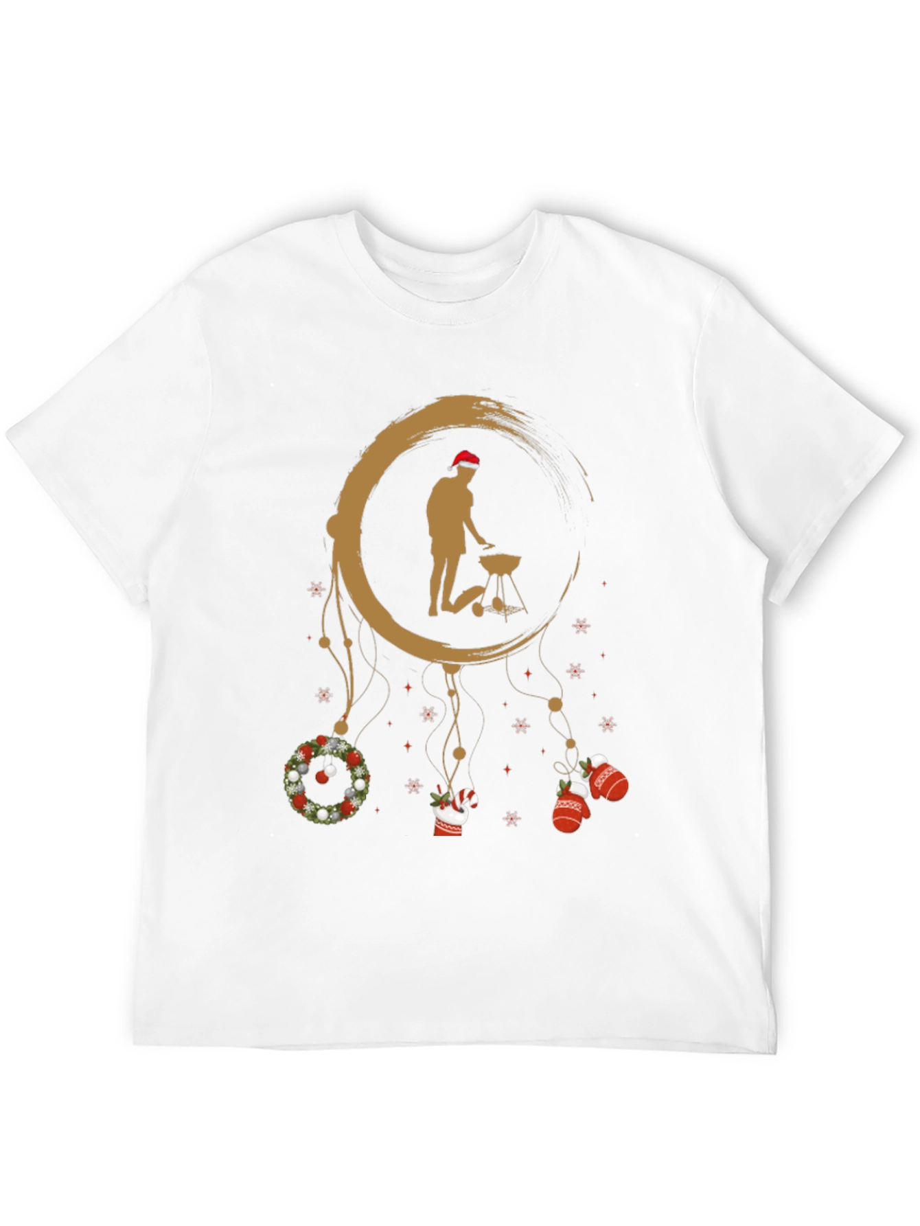 Holiday BBQ T-Shirt - Grill Master Dreamcatcher