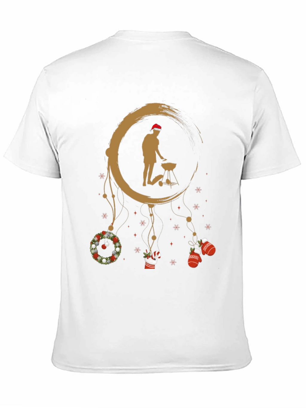 Holiday BBQ T-Shirt - Grill Master Dreamcatcher