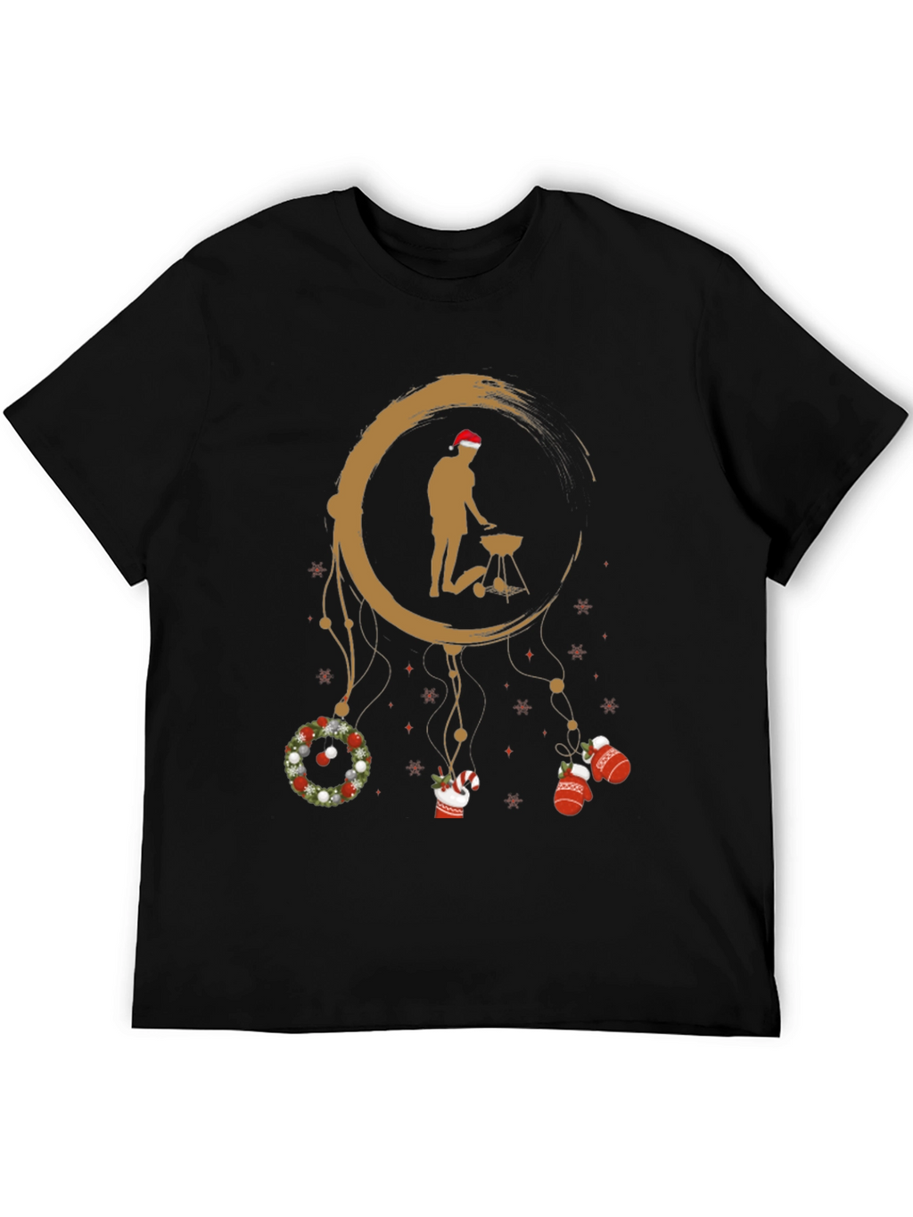 Holiday BBQ T-Shirt - Grill Master Dreamcatcher