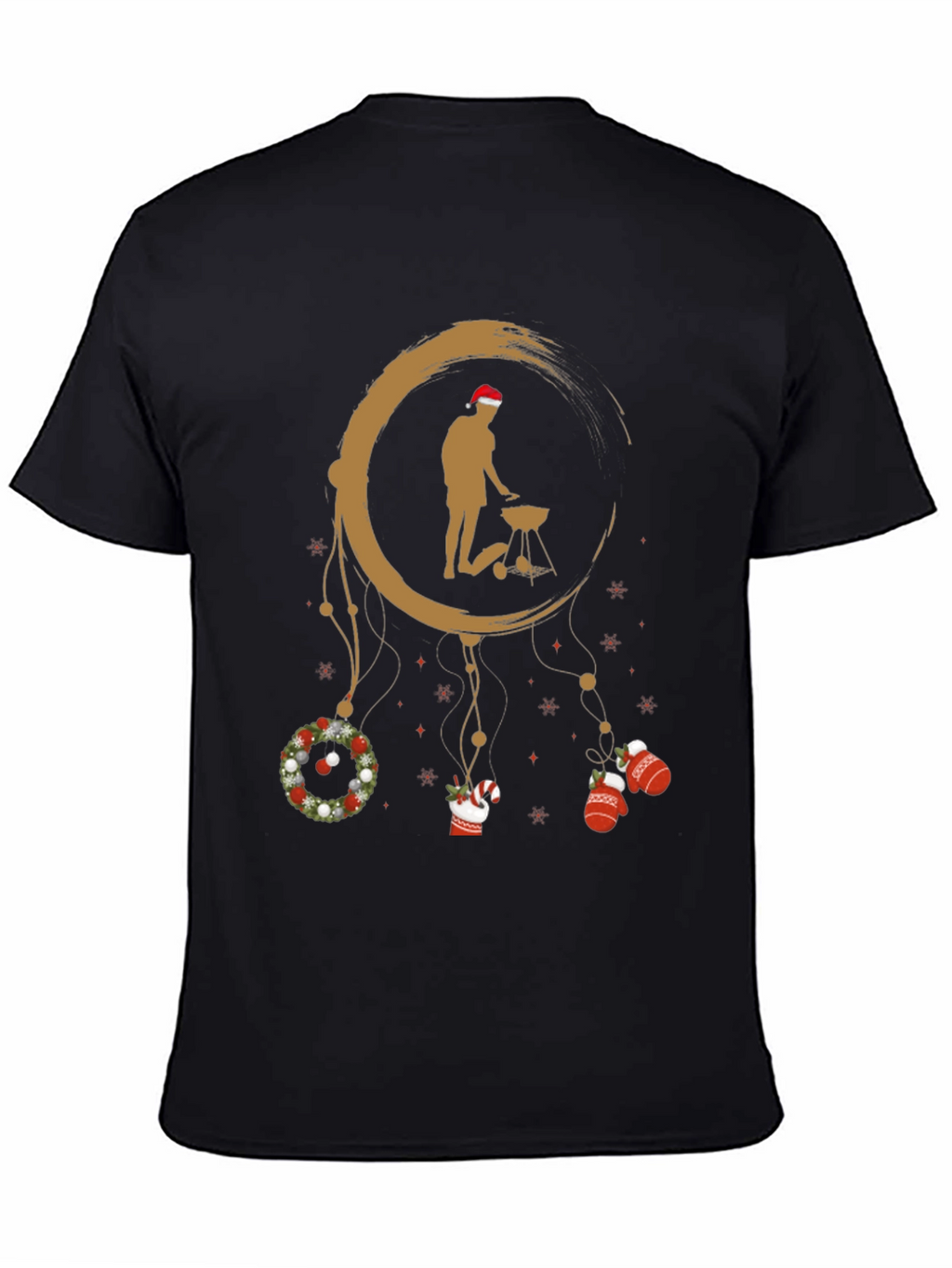 Holiday BBQ T-Shirt - Grill Master Dreamcatcher