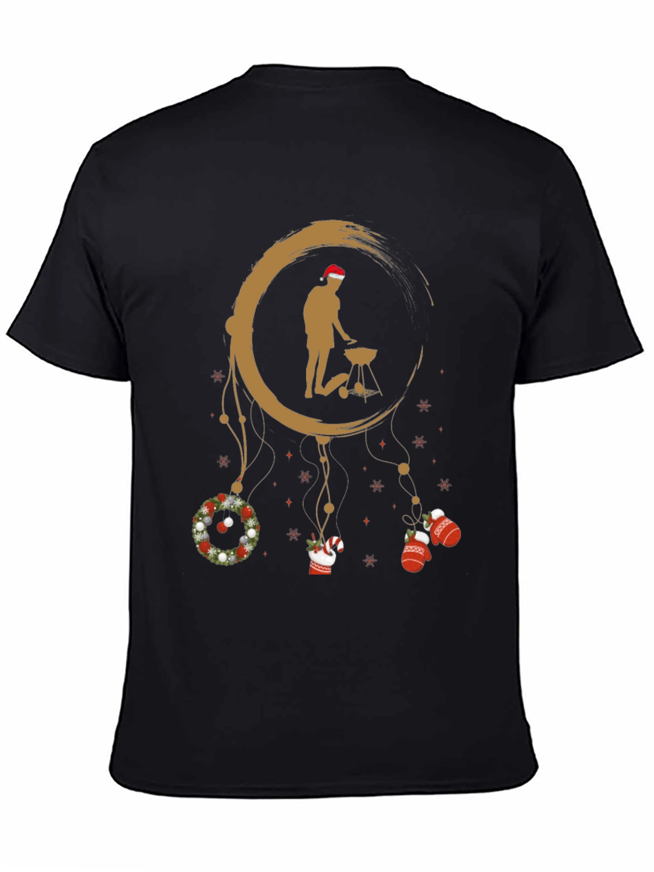 Holiday BBQ T-Shirt - Grill Master Dreamcatcher