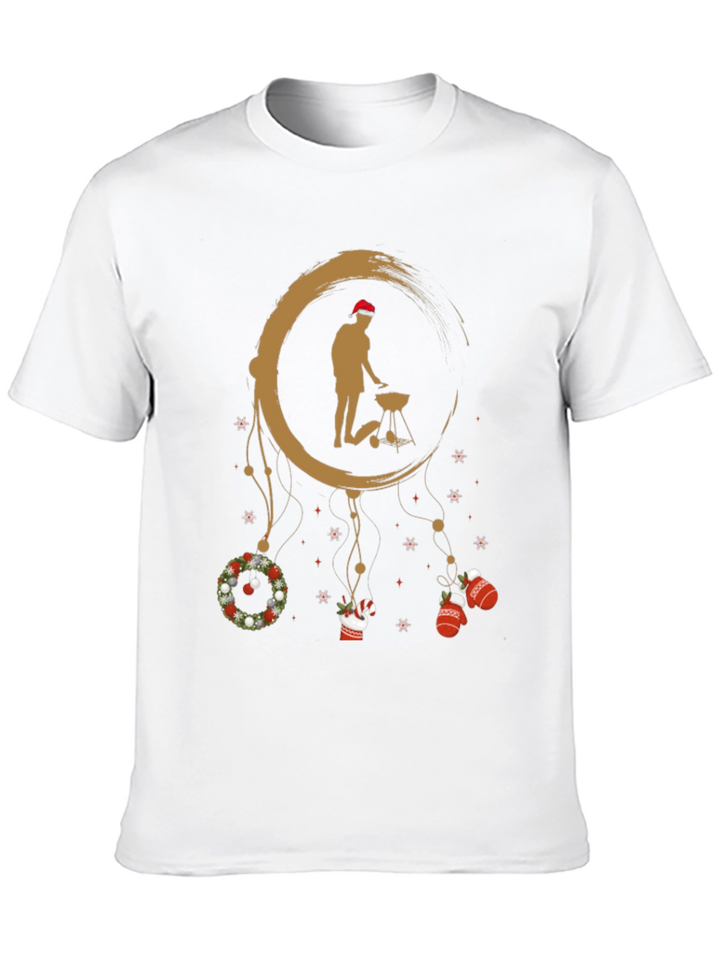 Holiday BBQ T-Shirt - Grill Master Dreamcatcher