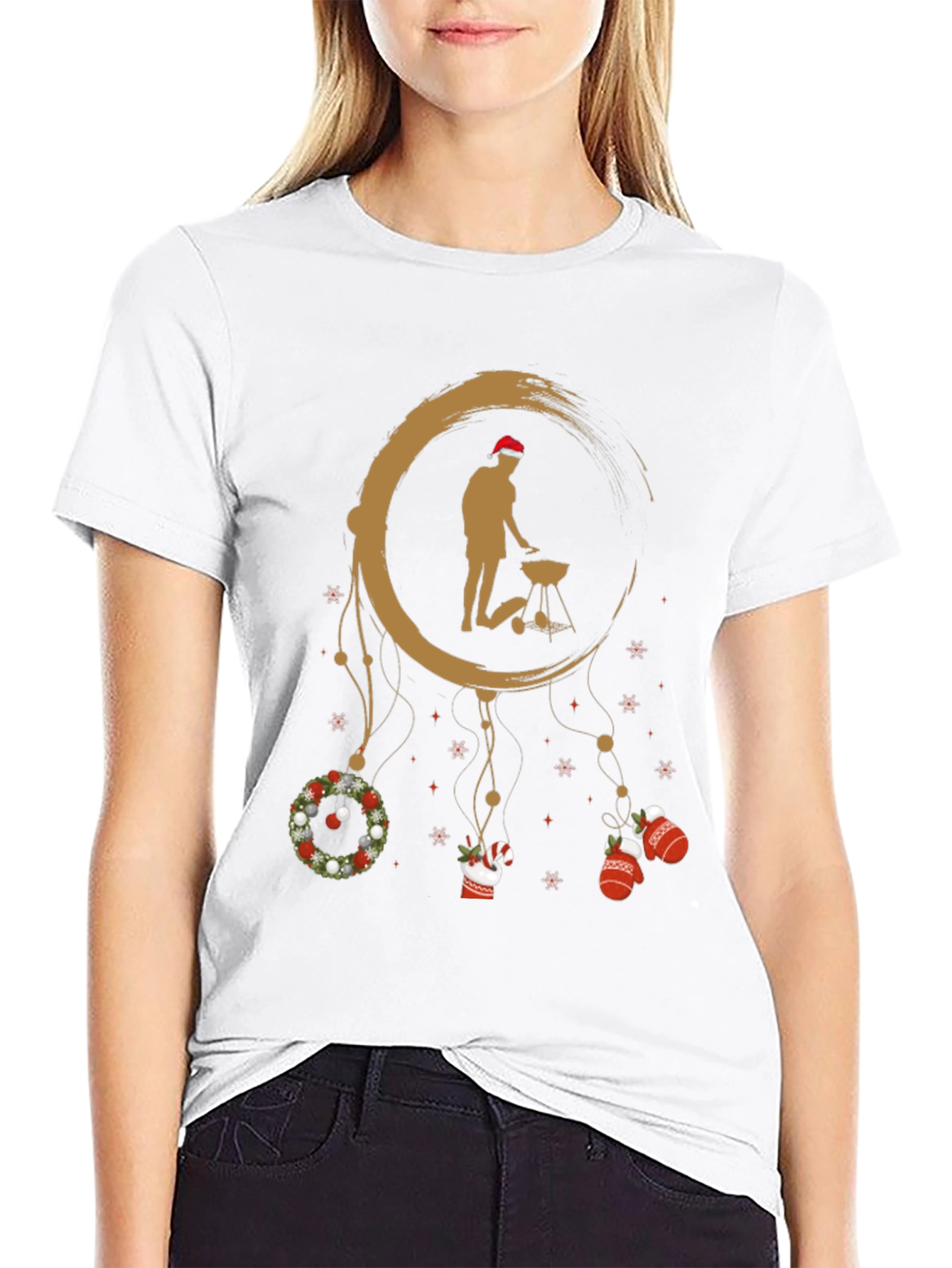 Holiday BBQ T-Shirt - Grill Master Dreamcatcher