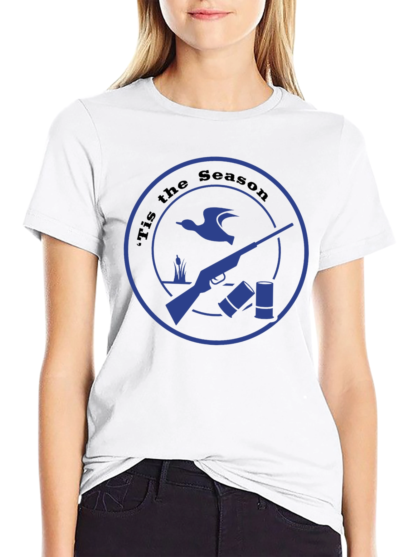Tis the Season Hunting T-Shirt - Black