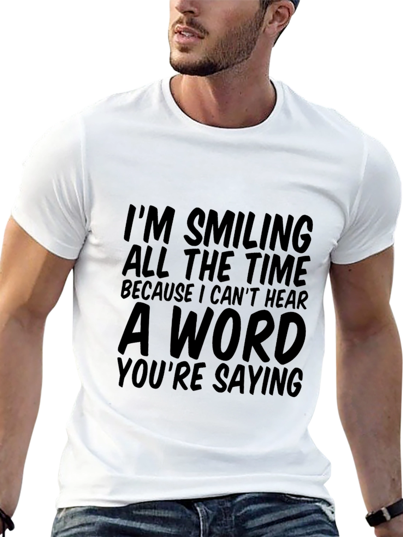 Smiling All The Time Graphic T-Shirt