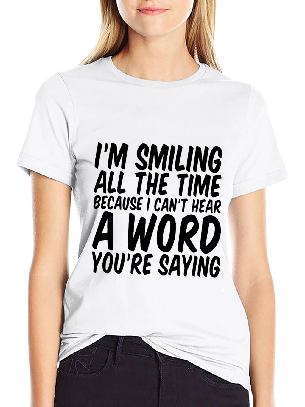 Smiling All The Time Graphic T-Shirt