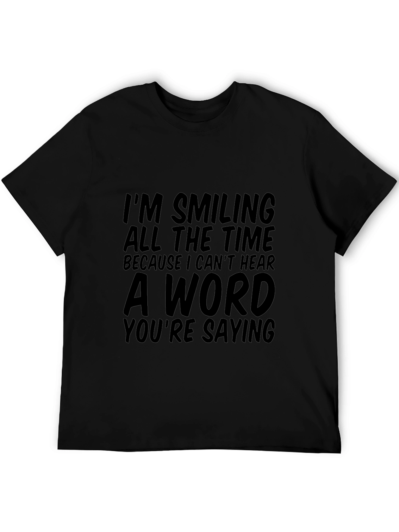 Smiling All The Time Graphic T-Shirt