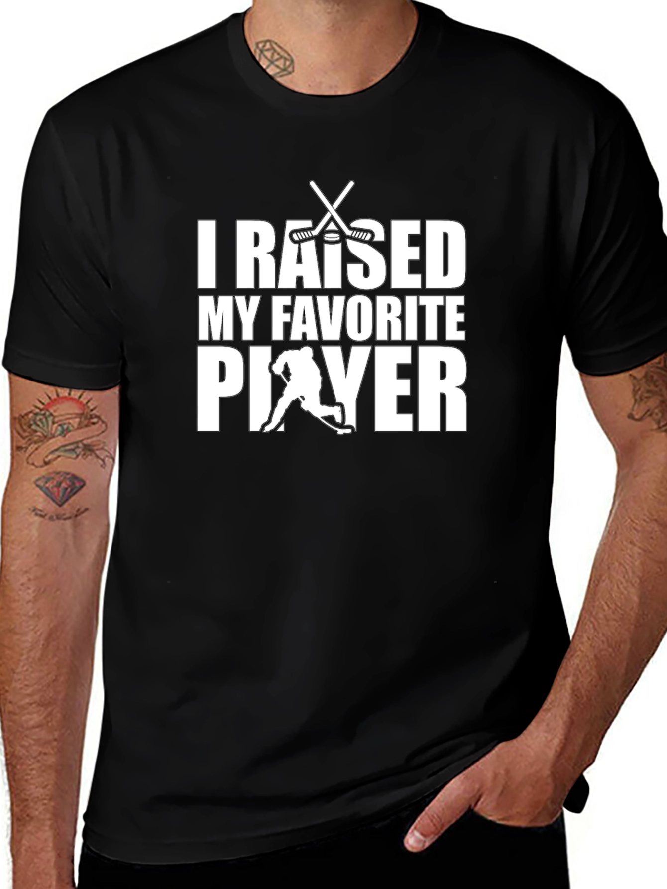 I Raised My Favorite Player Graphic T-Shirt