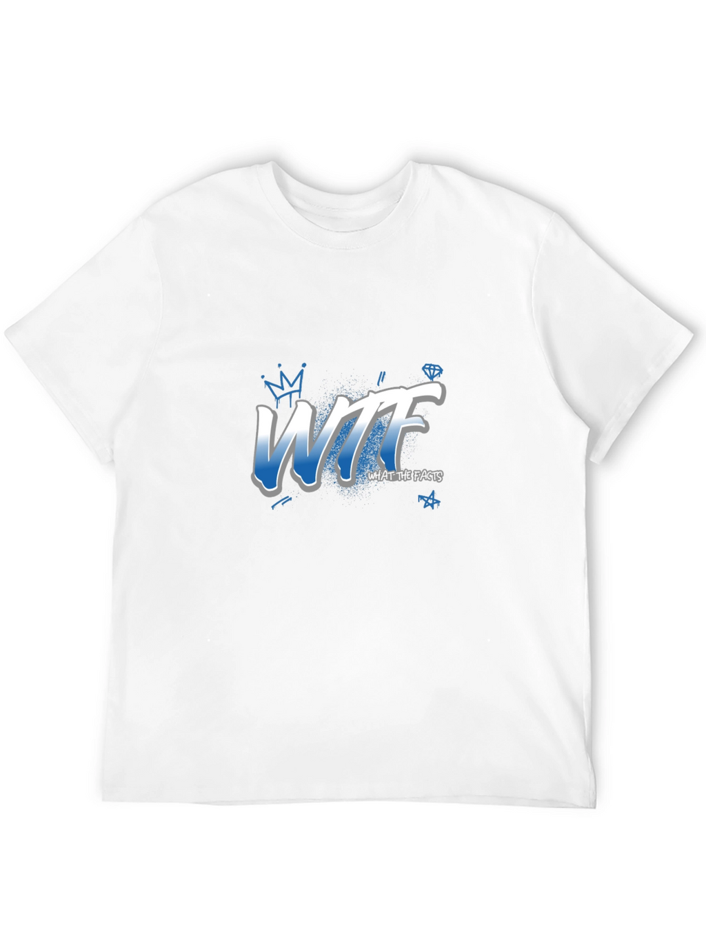 WTF What the Facts Black T-Shirt