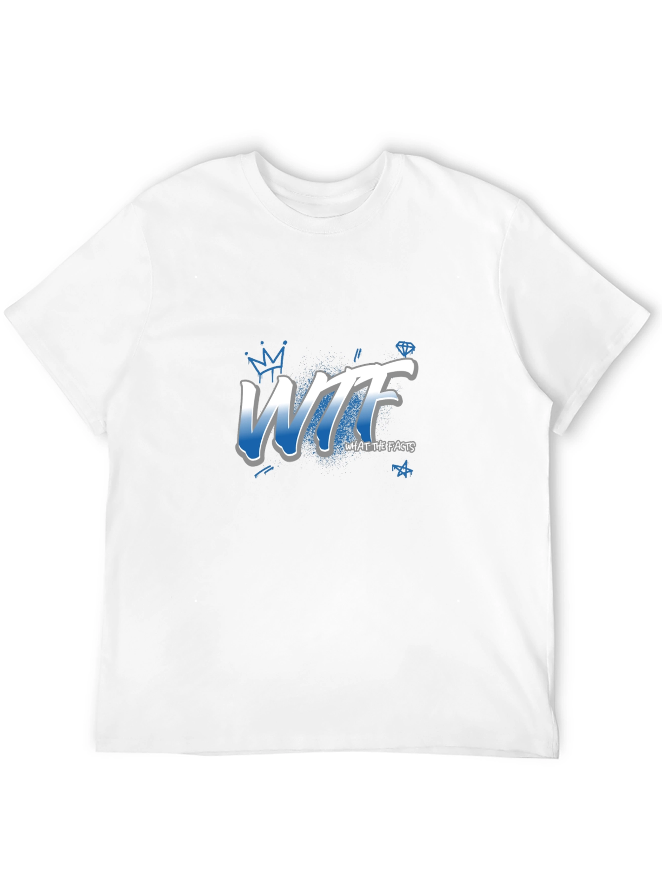 WTF What the Facts Black T-Shirt