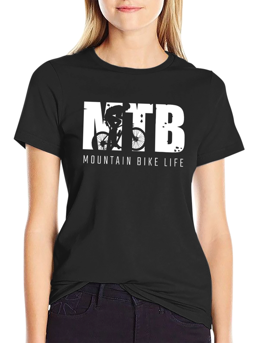 MTB Mountain Bike Life Graphic Tee