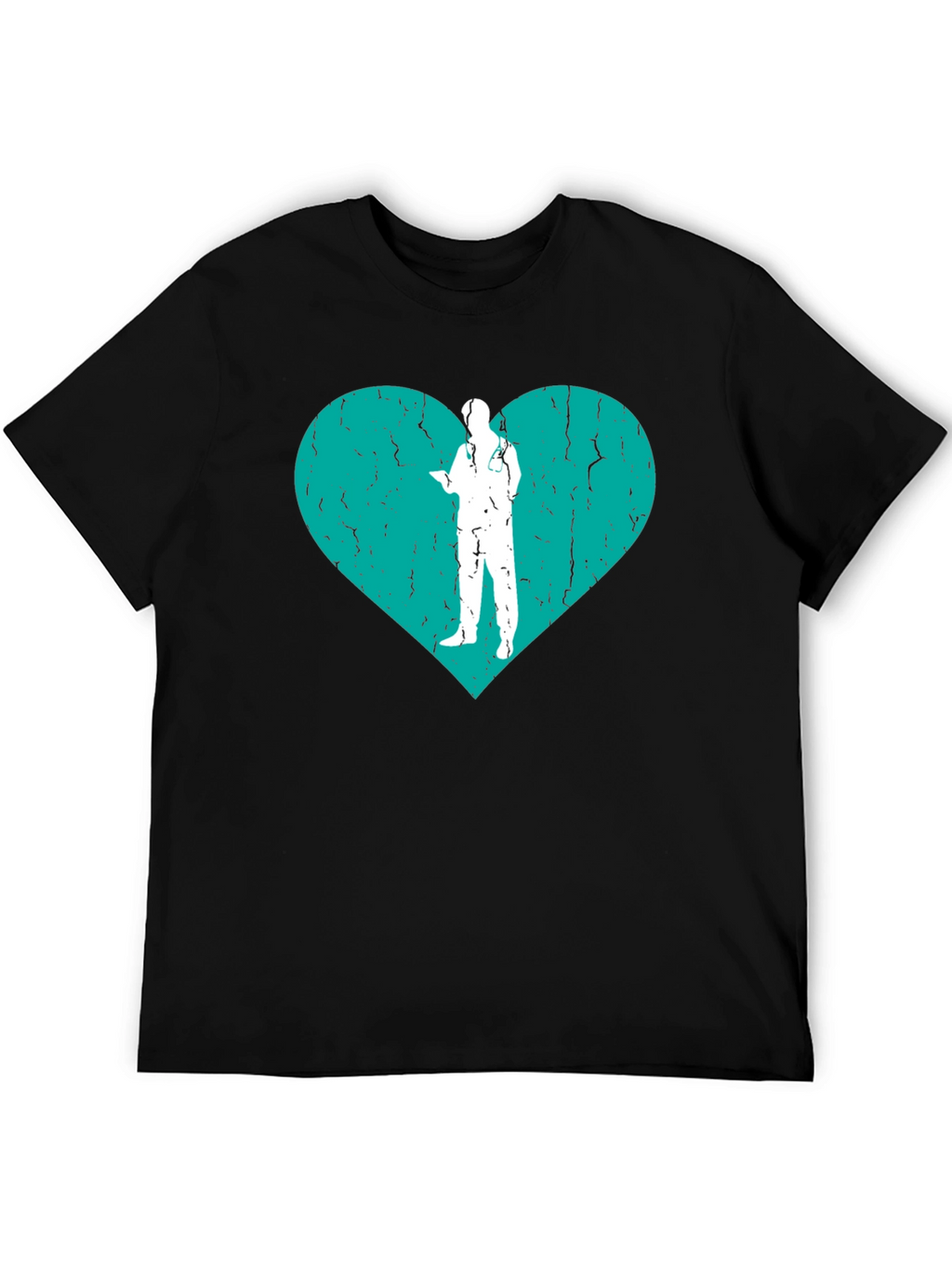 Heart Doctor Graphic T-Shirt Black
