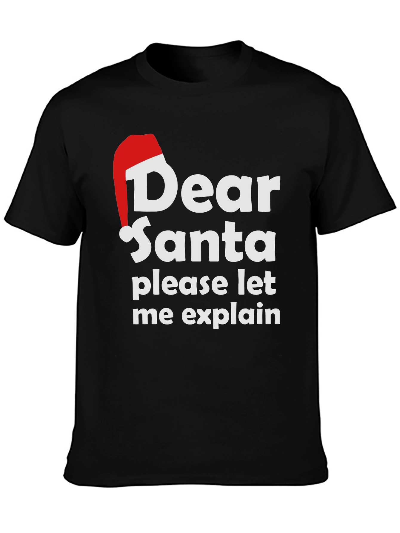 Dear Santa Funny Christmas T-Shirt