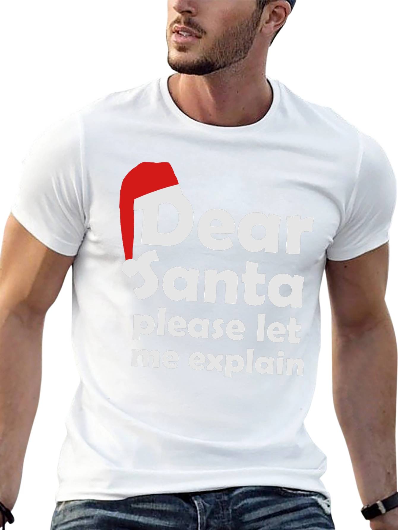 Dear Santa Funny Christmas T-Shirt