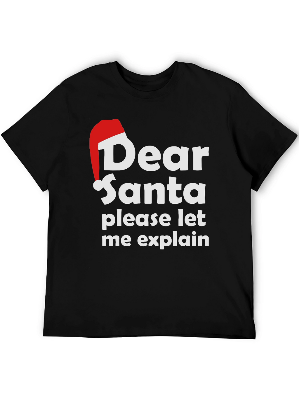 Dear Santa Funny Christmas T-Shirt