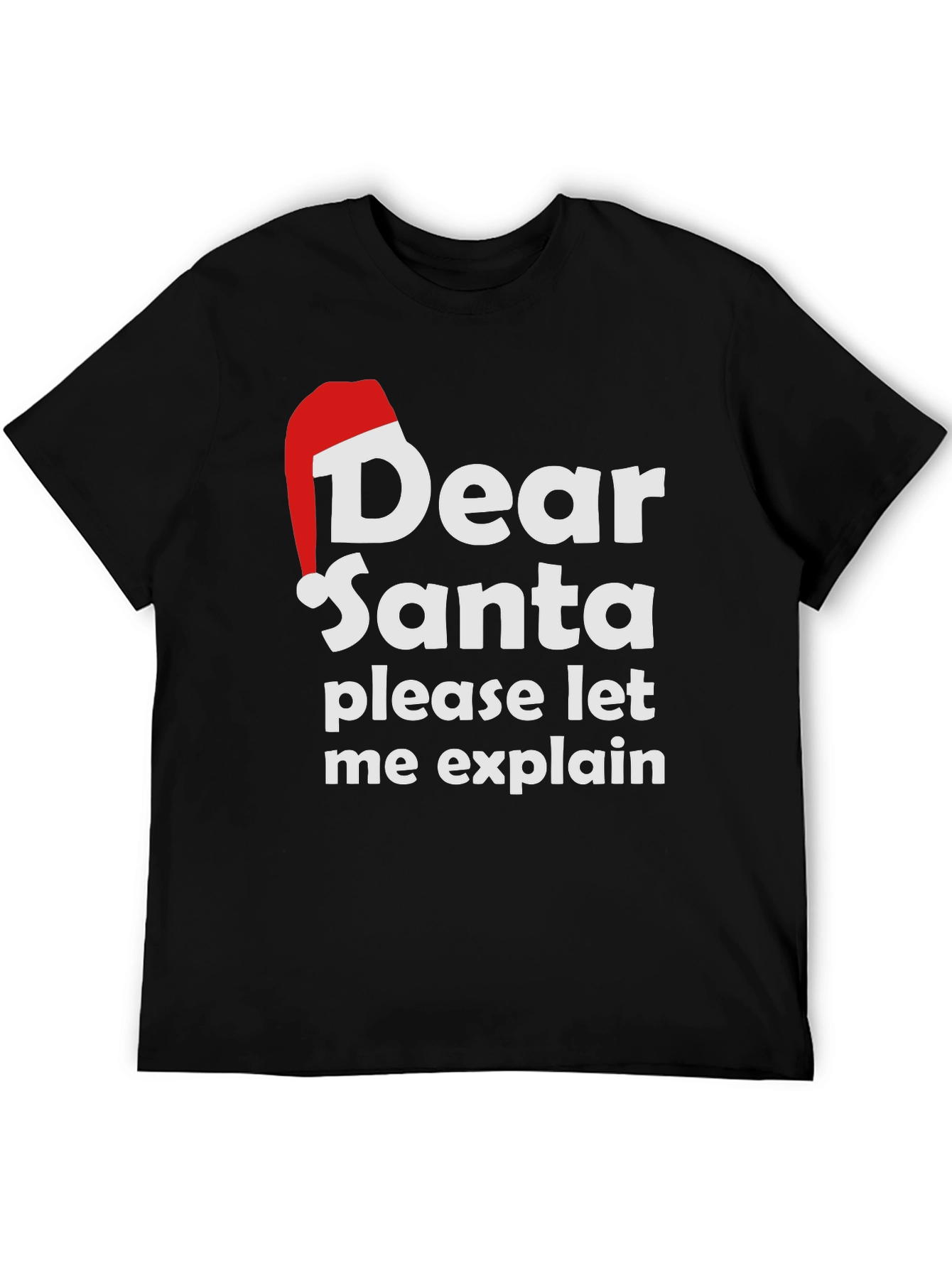 Dear Santa Funny Christmas T-Shirt