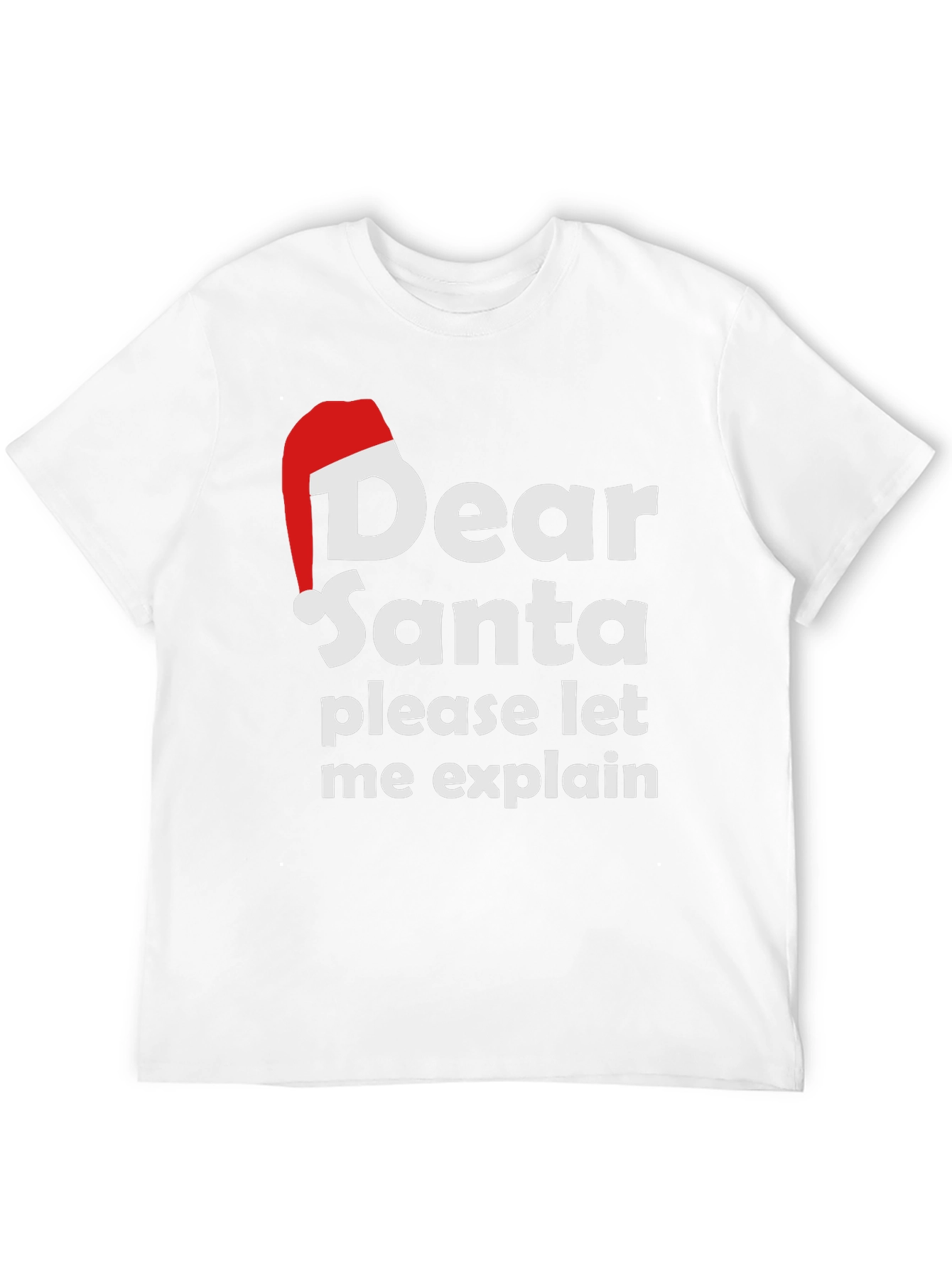 Dear Santa Funny Christmas T-Shirt