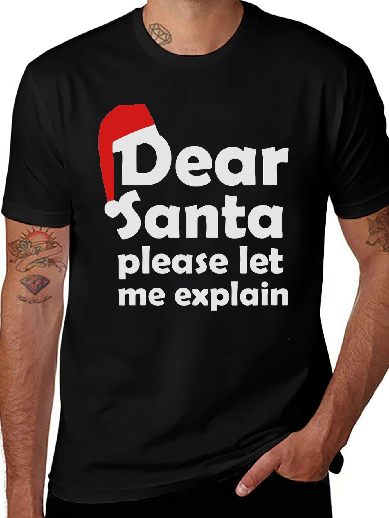 Dear Santa Funny Christmas T-Shirt