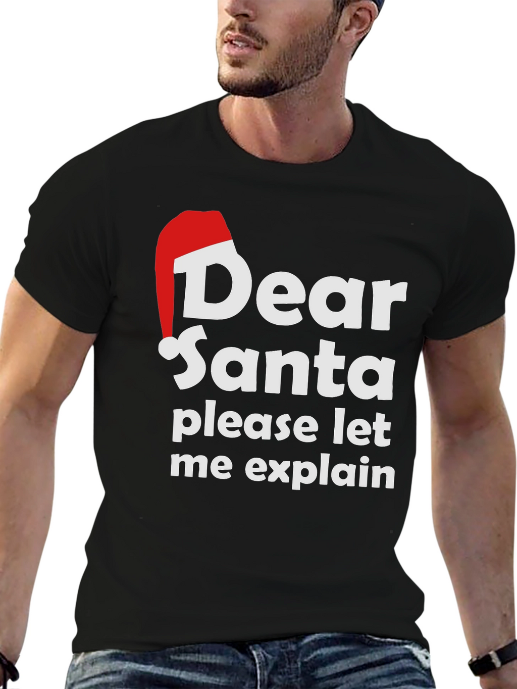 Dear Santa Funny Christmas T-Shirt