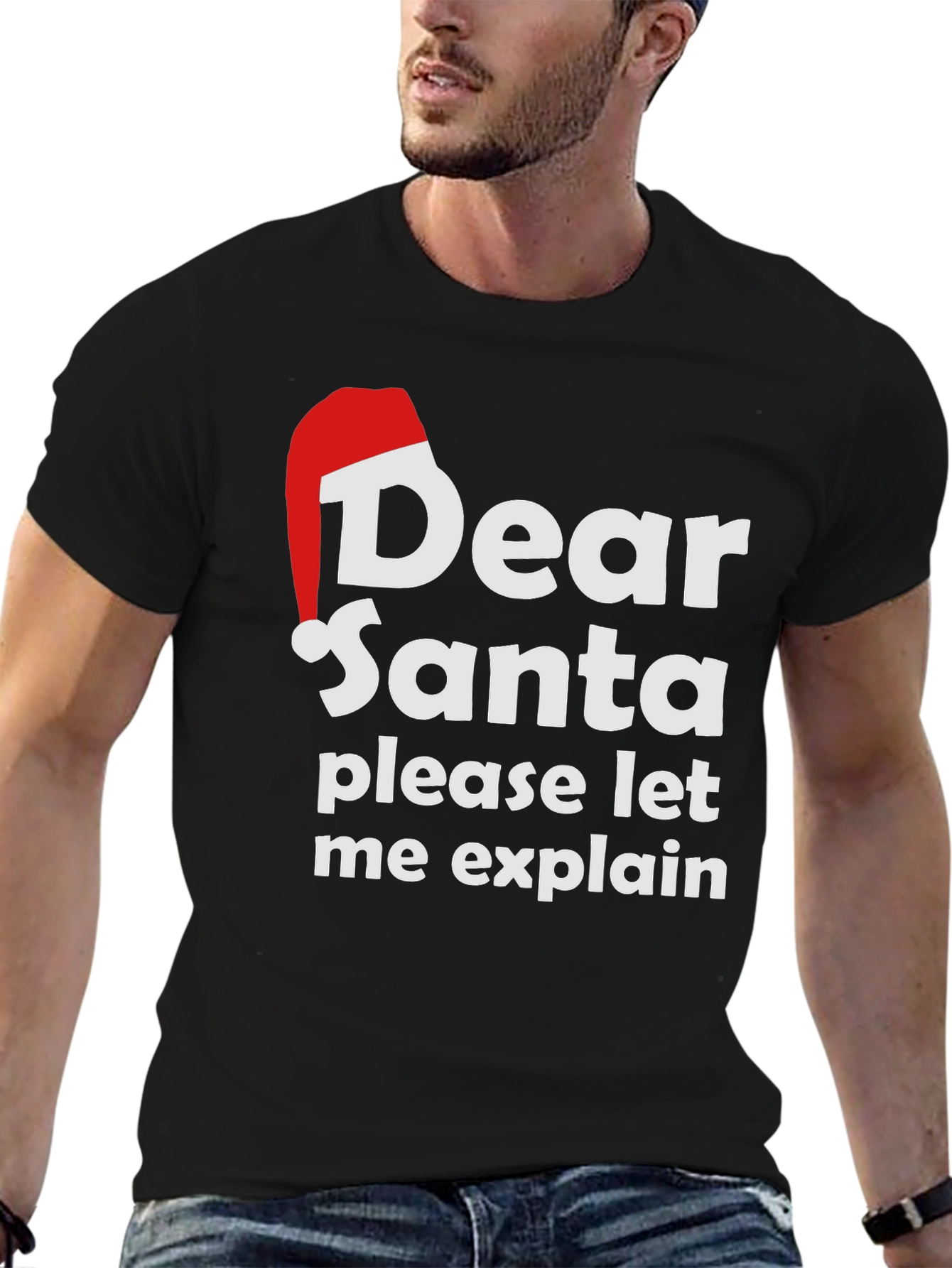 Dear Santa Funny Christmas T-Shirt