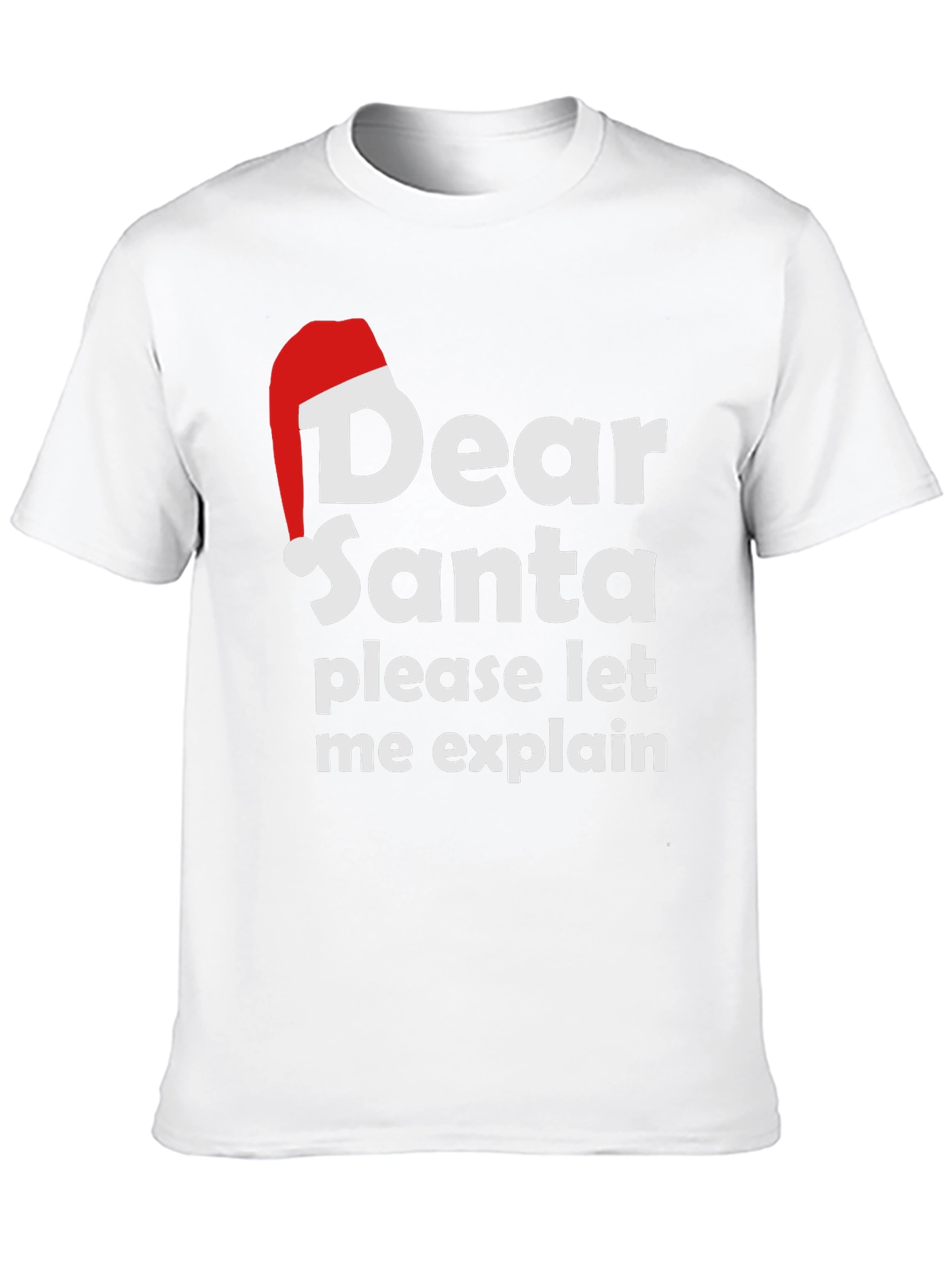Dear Santa Funny Christmas T-Shirt