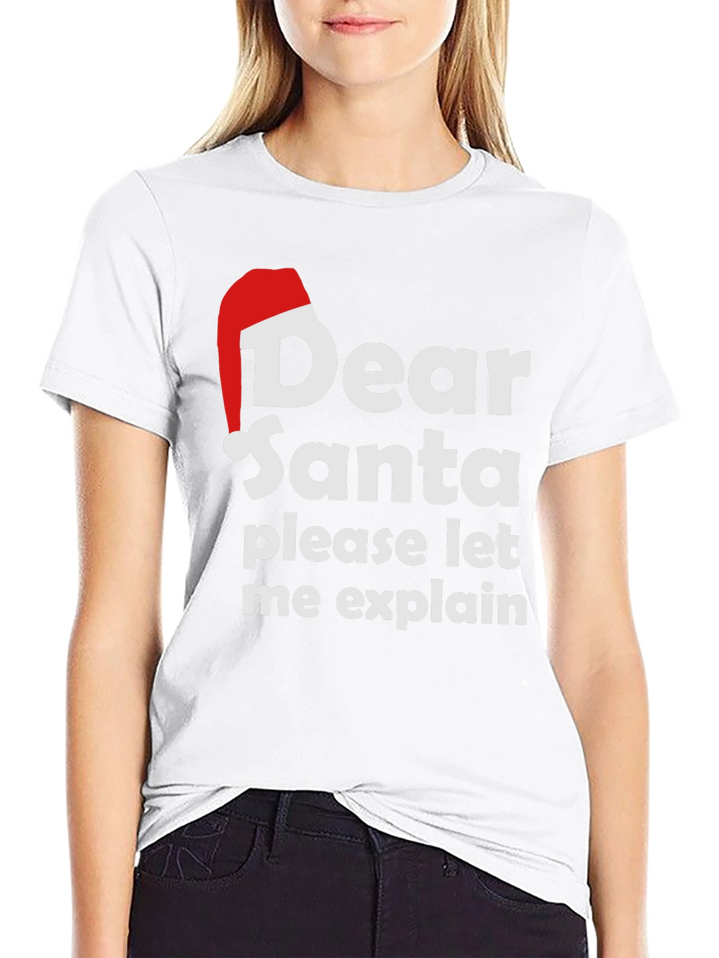 Dear Santa Funny Christmas T-Shirt