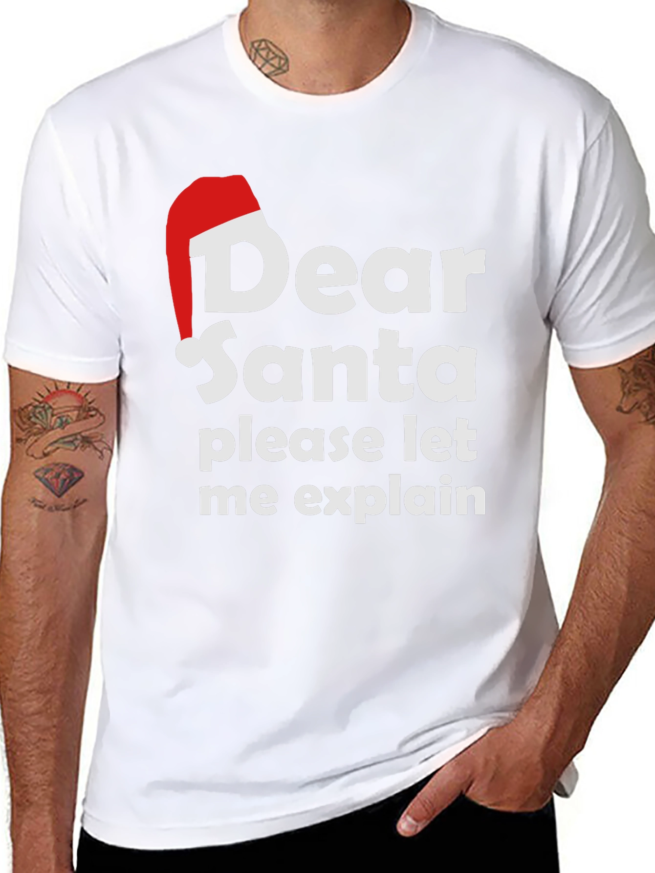 Dear Santa Funny Christmas T-Shirt