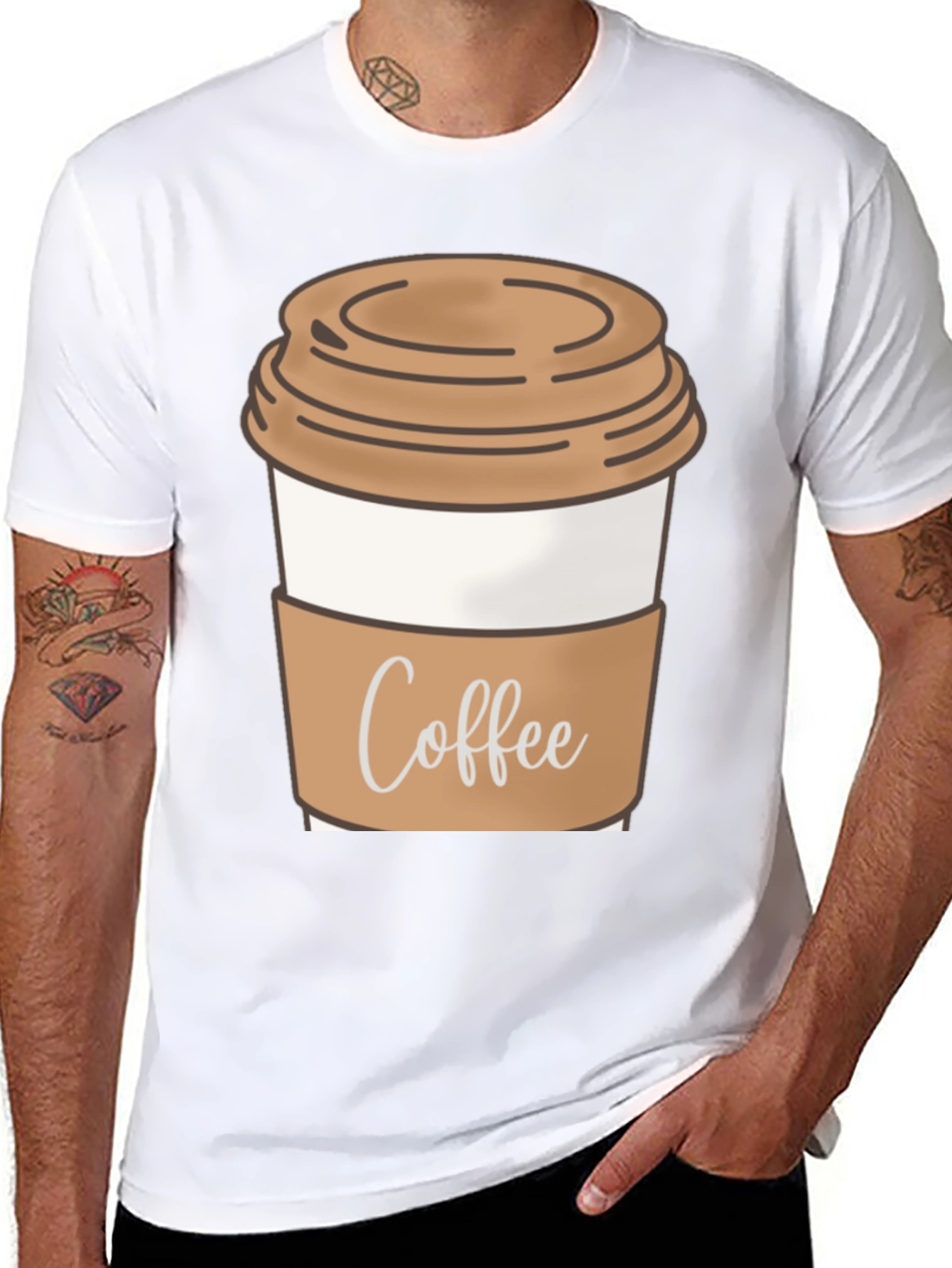 Coffee Graphic Tee - Casual Style