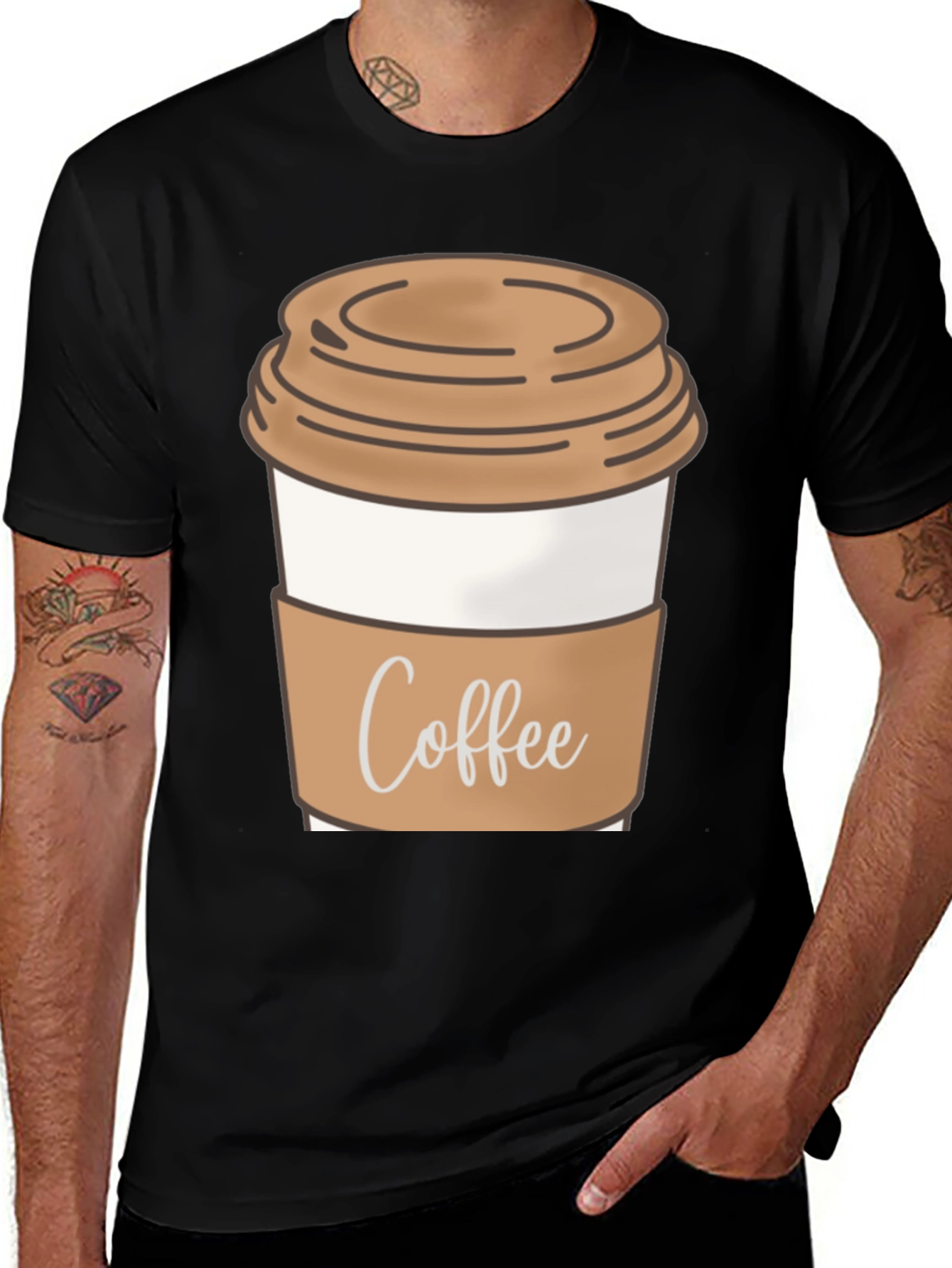 Coffee Graphic Tee - Casual Style