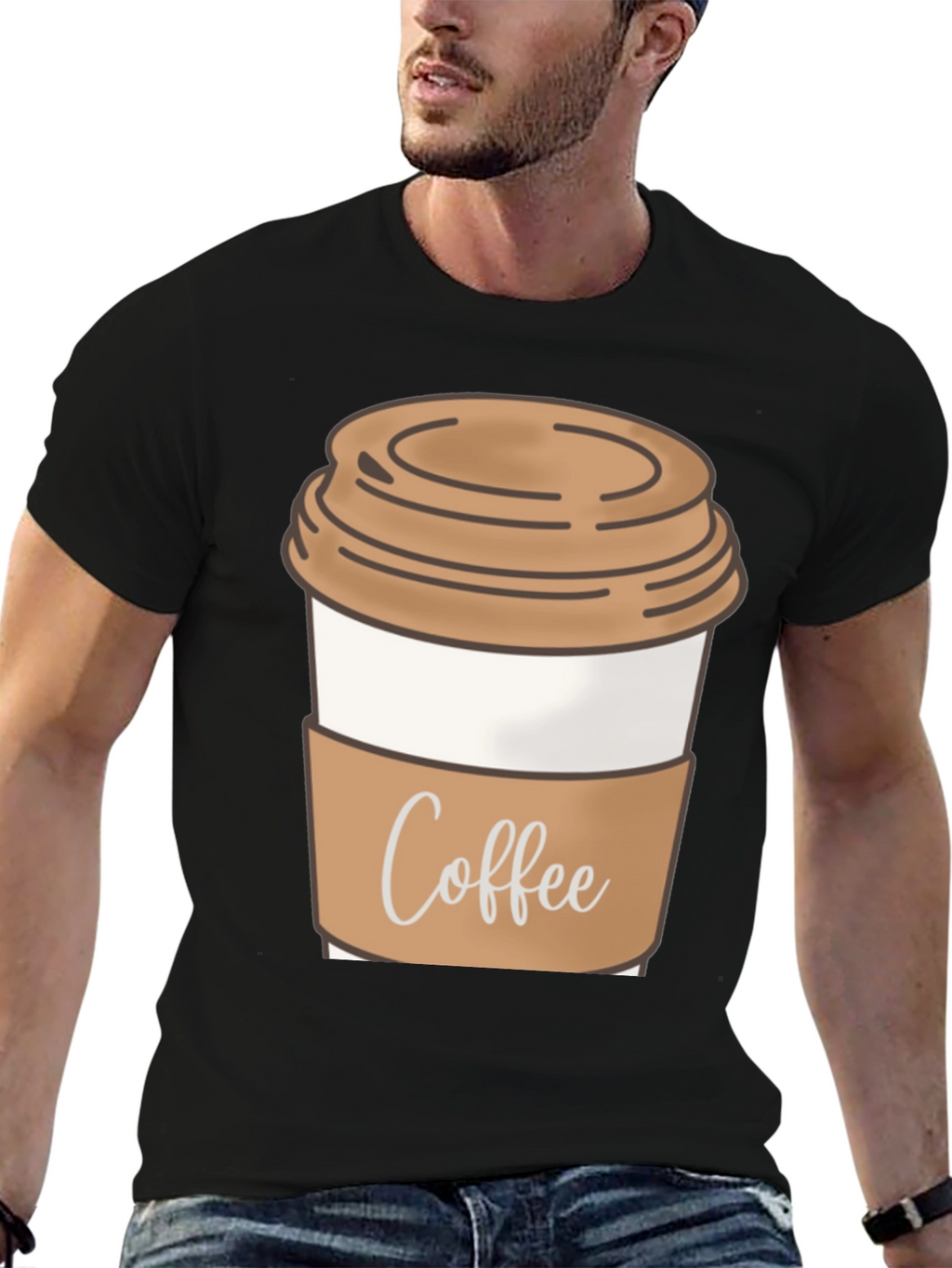 Coffee Graphic Tee - Casual Style