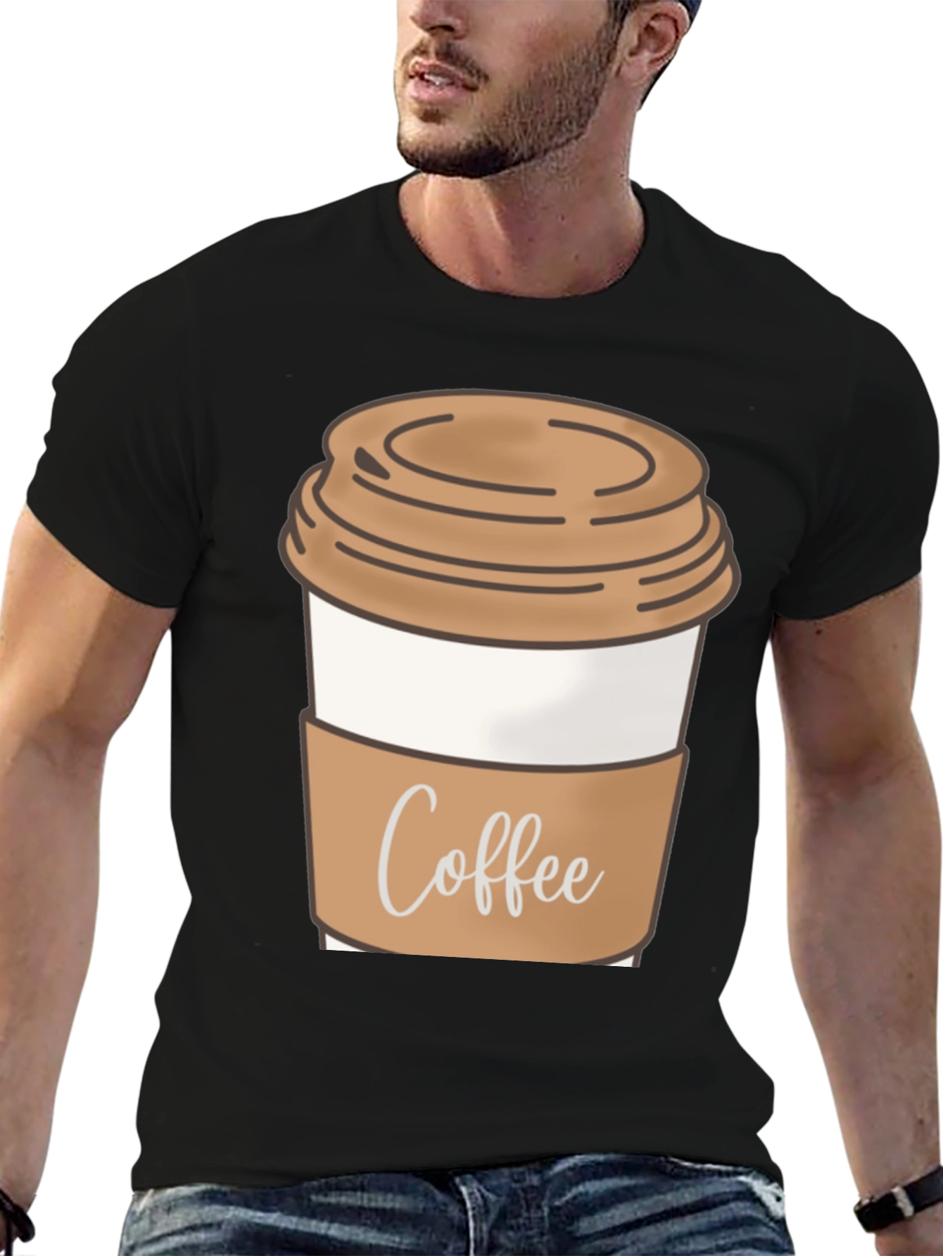 Coffee Graphic Tee - Casual Style