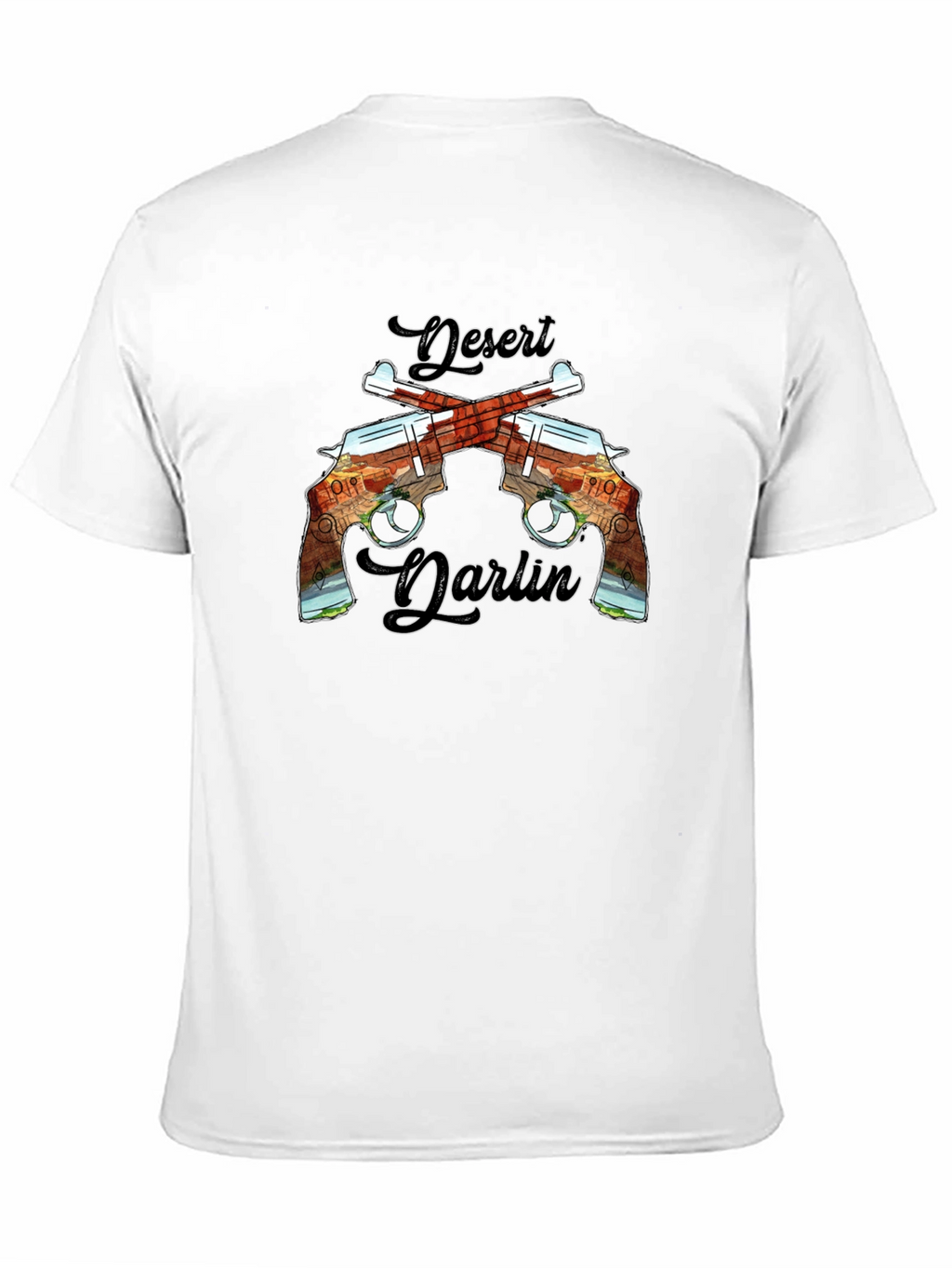 Desert Darlin Black Graphic Tee