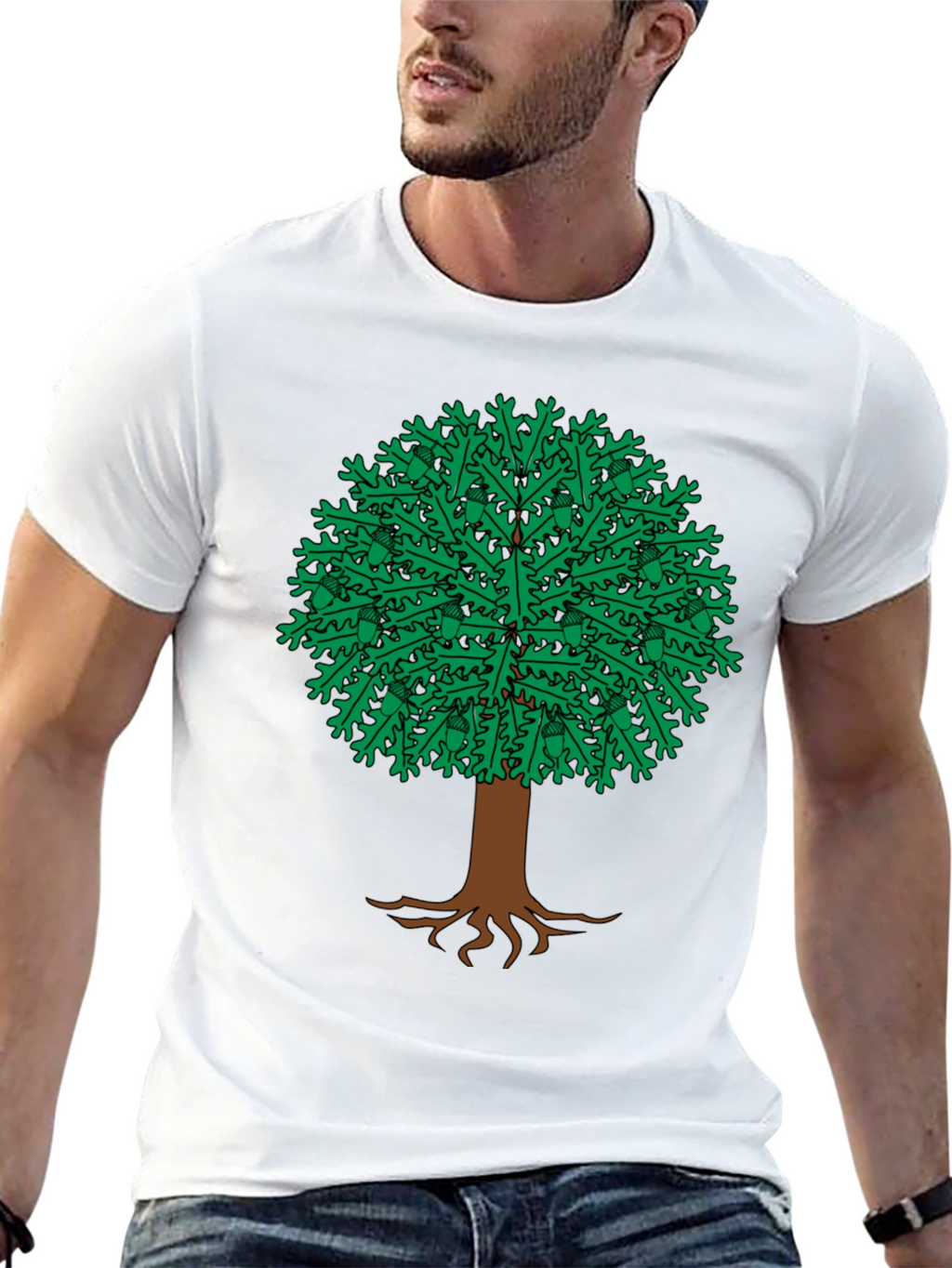 Nature Inspired Tree Graphic Tee