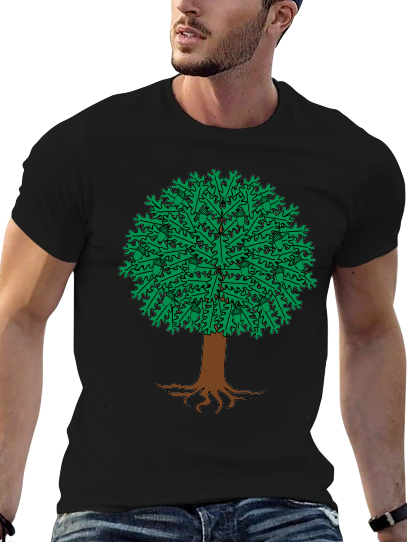 Nature Inspired Tree Graphic Tee