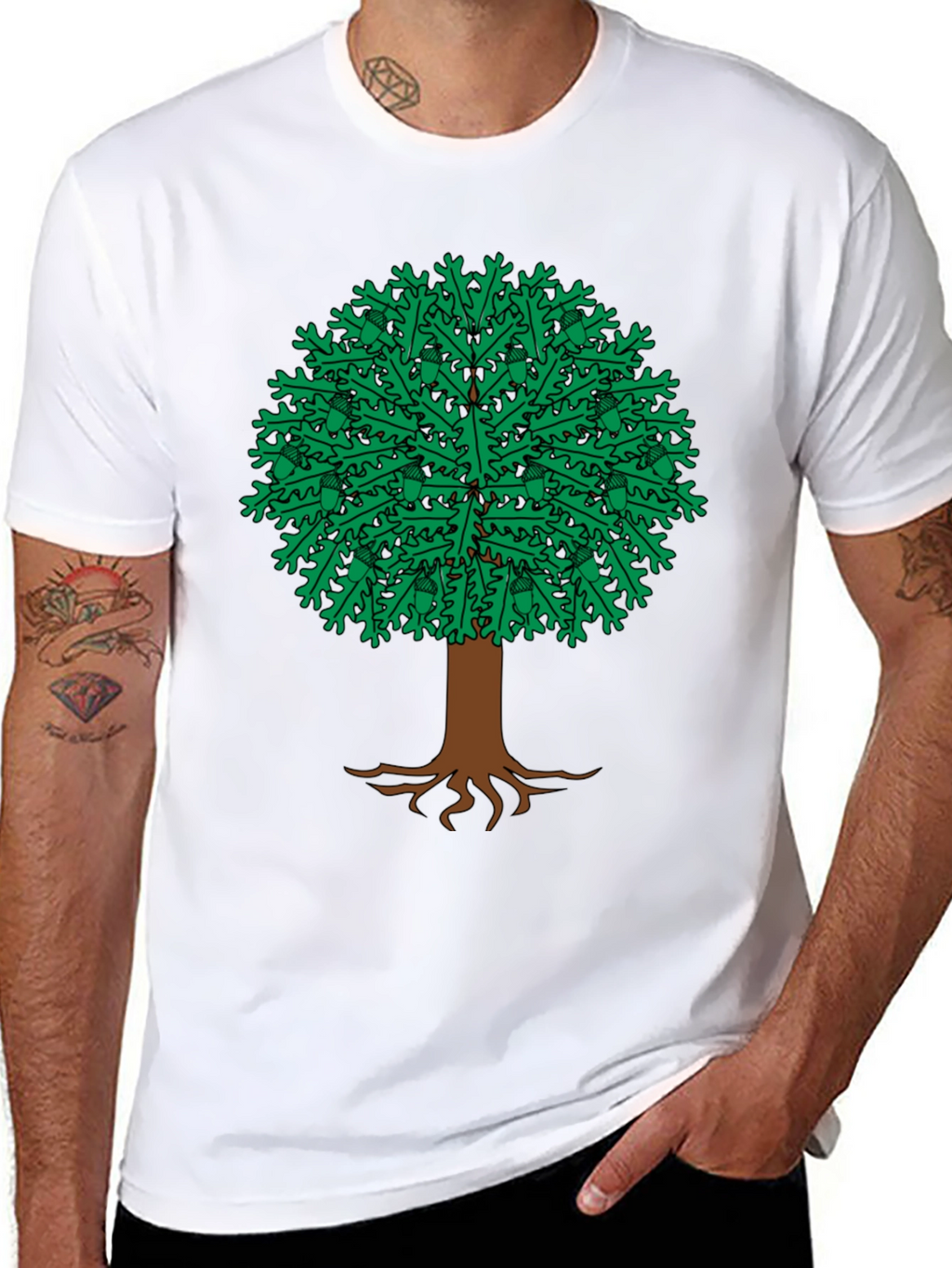 Nature Inspired Tree Graphic Tee