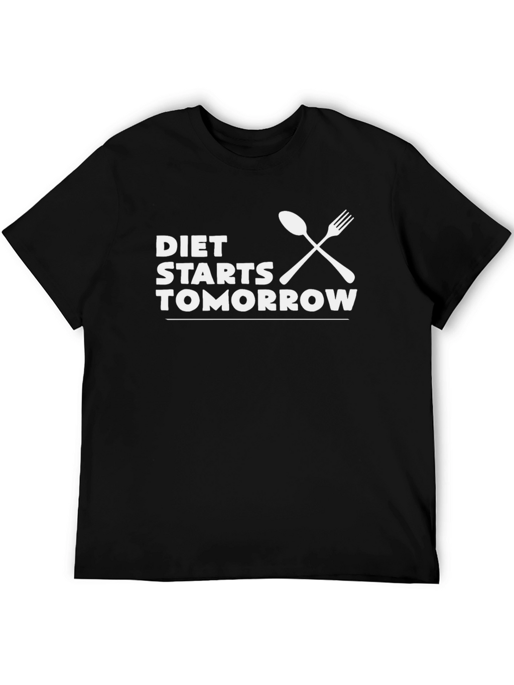 Diet Starts Tomorrow T-Shirt Funny Foodie Tee